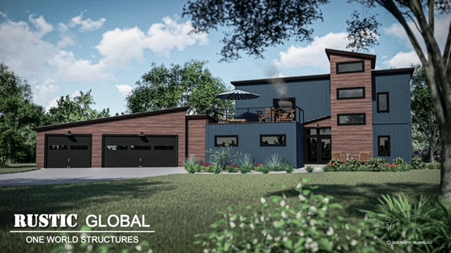 Blue Render - Jade House